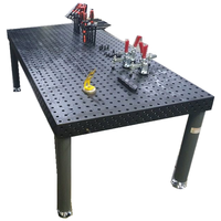 Meja Las 3D YAHANDA Berkualitas Tinggi dengan Jig & Perlengkapan 1500x1000, 1200x1600, 1200x2000, 2000x1000, 2400x1200, 3000x1500mm