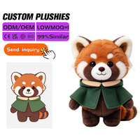 Peluche Champignon Label Proof avec oreilles crème et yeux noirs ronds, OEM ODM pour l'affichage en coin des rayonnages de magasins de jouets