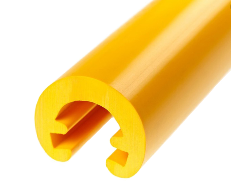 Желтая Пластиковая крышка для лестничных поручней из ПВХ под заказ