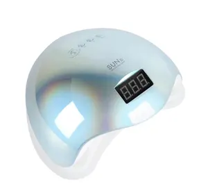 Hot Sale Beautiful Holographic Color SUN5 48W Led Uv Nail Lamp Nail Polish Dryer Machine