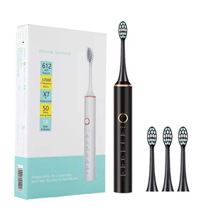 Mini cepillo de dientes eléctrico recargable Sonic IPX7 con cerdas suaves, 45 días de duración de la batería, varios modos de limpieza para uso doméstico y de viaje - Product Image 3