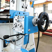 Machine de perçage et de fraisage universelle ZX6350C, broche MT4, machine de fraisage verticale et horizontale avec moteur, alimentation électrique axe X Y, 380V