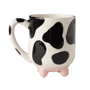 Mug en céramique en forme de gland de <span class=keywords><strong>vache</strong></span>, cadeau de ferme, <span class=keywords><strong>tasse</strong></span> à lait - Product Image 2
