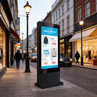 Écran LCD numérique d'affichage publicitaire extérieur étanche IP65 de haute qualité 43 49 55 65 75 98 pouces pour les magasins de détail OEM 1 an