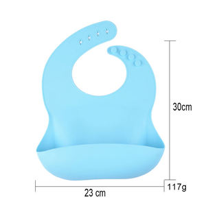 Set per l'Alimentazione dei Bambini Newsun Senza BPA, Impermeabile e Durevole, Bavaglino Unisex in <span class=keywords><strong>Silicone</strong></span> per Neonati - Product Image 4