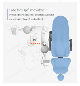 Di alta qualità unità dentale elettrica LED sensore di luce dentale sedia assistente di trattamento utilizzato per il metallo Mobile materiale plastico - Product Image 4