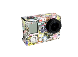 Hot sale <strong>Action</strong> Camera <strong>sticker</strong> Cartoon Graffiti Pattern Plan B Case <strong>Sticker</strong> for GoPro HERO 4/3+/3 - Product Image 2