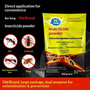 Household <strong>Pesticide</strong> Powder Packaged Flea Bed Bug Pet Pest Control Ant Killer Indoor/Outdoor Red Fire Ant Pine Oil Slightly Toxic - Product Image 1