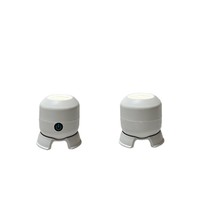Nuevo Proyector LED Recargable de Copos de Nieve Navideños, Lámpara Decorativa Giratoria Colorida para Fiestas, Luz de Escenario para Halloween 16