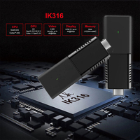 Clé USB TV en gros à prix abordable, double Wi-Fi 2G 16G, Quad Core, avec télécommande 2.4G