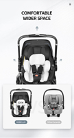 Siège auto multifonctionnel 5 en 1 |   Système de voyage portable pour nouveau-né, poussette de voyage légère pour nouveau-né