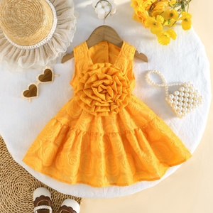 3D Rose Frock - Girls Dress New Design 2025 3D Rose Frock - Girls Dress New Design 2025