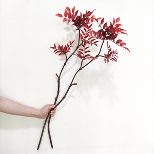 di alta qualità ortensie finte a testa singola di seta ortensia fiore artificiale per la decorazione di nozze a casa - Product Image 2