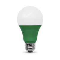 Ampoule LED A19 couleur E26 E27 B22 5W, lumière rouge, verte, bleue, jaune pour la décoration de bars, de scènes, de restaurants et de fêtes