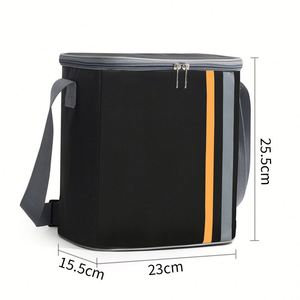 Insulated Travel Bag with Zipper Insulated Lunch Bag Cooler Bag for Food - Product Image 6