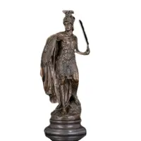 प्राचीन कांस्य और धातु की मूर्तियां पश्चिमी सैनिकों