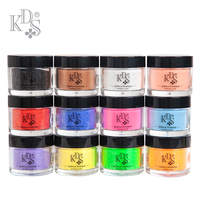 Farbiges nacktes Nagel polymer Organisches ungiftiges Glitzer-Bulk Machen Sie Ihr eigenes weiß gefärbtes klares Acryl-Nagel pulver
