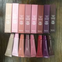 Kit DIY Nouveau Volumateur Personnalisé Teinte Colorée SPF Vegan Mignon Baume à Lèvres Liquide Peptidique avec Beurre de Karité Brillant à Lèvres Marque Privée