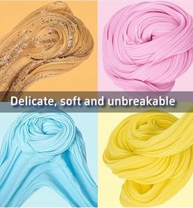 Nuovo Kit melma di cristallo profumo di frutta di fango crema di argilla fatti a mano Dessert fai da te giocattoli per i bambini che migliorano la pasta per giochi genitore-bambino - Product Image 6