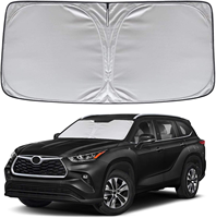 Pare-soleil de pare-brise avant, écran solaire automobile et accessoires de voiture pour l'été, cadeaux promotionnels, pare-soleil pour vitres de voiture
