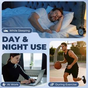 Plester Hidung Magnetik untuk Gangguan Tidur Bahan ABS Garansi 1 Tahun Kekuatan Ekstra Dapat Digunakan Kembali untuk Menghentikan Mendengkur Kulit Sensitif - Product Image 2