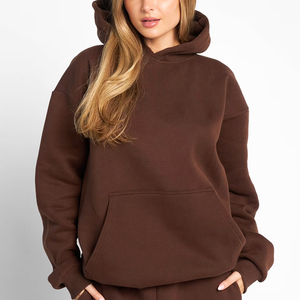 Sudaderas con capucha de algodón personalizadas de peso pesado Jersey de hombro caído de gran tamaño Streetwear Sudadera con capucha unisex Fabricante de alta calidad - Product Image 5