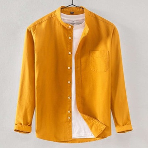 Nuova Camicia da <span class=keywords><strong>Uomo</strong></span> 2026 a Maniche Lunghe, Vestibilità <span class=keywords><strong>Slim</strong></span>, Antipiega, 100% Cotone, <span class=keywords><strong>Abbigliamento</strong></span> Formale da Lavoro per Settore Immobiliare e Bancario - Product Image 2
