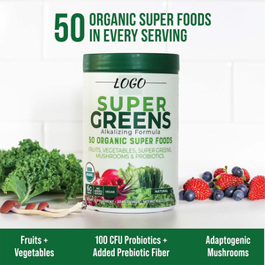 Formule Alcalinisante Superfoods en Promotion : 50 Superaliments (Fruits & Probiotiques) Sans Arôme, 20 Portions, 300g – Soutien Immunitaire et Énergie - Product Image 3