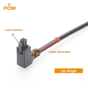 Câble d'assemblage OTS Molex Micro-Fit à angle vertical vers fil ouvert, 3,0 mm, double rangée 4 broches, pour <span class=keywords><strong>passerelle</strong></span> IoT, applications robotiques et industrielles - Product Image 2