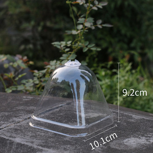 Gran oferta, suministros de jardín, maceta de plástico para vivero, maceta cuadrada para plántulas con tapas de cúpula de plástico transparente - Product Image 4