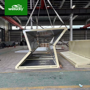 Casa Contenedor Plegable de 20 pies, Oficina Contenedor Plegable Insonorizada, Espacio de Trabajo <span class=keywords><strong>Tranquilo</strong></span> para Construcción al Aire Libre, Casa Móvil - Product Image 5