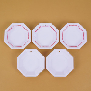 <b>Plastic</b> mini octagonal dish DIY craft empty bowl container accessories mini <b>kitchen</b> pretend <b>play</b> toy - Product Image 4