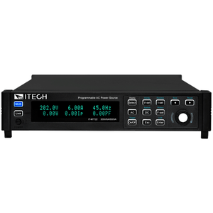ITECH IT-M7700 15A/300W/300VA/300V-600V เครื่องจ่ายไฟ AC แบบตั้งโปรแกรมได้ประสิทธิภาพสูง พร้อมเครื่องมือวัดอิเล็กทรอนิกส์ - Product Image 1