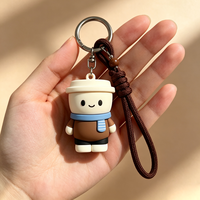 Porte-clés personnalisé en PVC ODM, impression vive 2D 3D, porte-clés personnalisé avec personnage, souvenir d'événement d'entreprise, approvisionnement en gros