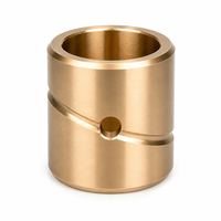 Bague de support d'arbre usinée avec précision, à rainure pour l'huile, sur mesure