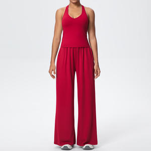 Ensemble de yoga uni grande taille pour femme, haute qualité, vente en gros, vêtements de sport et de fitness, équipement d'entraînement en vrac - Product Image 3