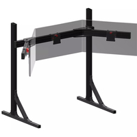 Support de moniteur de haute qualité pour cockpit de simulation de course - Conçu pour les jeux à domicile et la simulation professionnelle