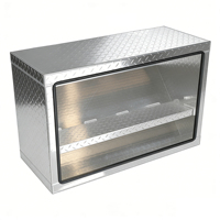Boîte en aluminium résistante à la corrosion pour travaux forestiers, armoire à outils avec installation facile