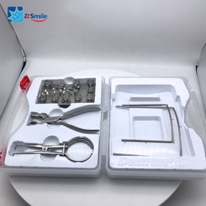Kit de pinces pour barrage dentaire, pinces pour barrage et poinçon pour barrage - Product Image 5
