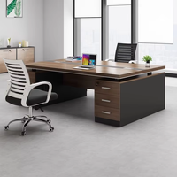 Chaise de bureau moderne à deux panneaux pour ordinateur combinaison de bois salle du directeur avec capacité de deux personnes mobilier de bureau