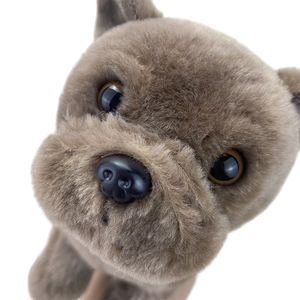 Levende Natuur Franse Bulldog Puppy Pluche Speelgoed Super Zacht Knuffel Biologisch Katoen Hond Speelgoed Pp Katoen Vulling Mesh Opp Zak Verpakking - Product Image 5