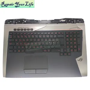 Palmrest Top Case mit NE-Tastatur für ASUS ROG G701VIK 90NBDE61-R32ND0 13 NB09F0AP0321 Touchpad