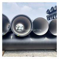 Tuyau en fonte ductile centrifugée ISO 2531 avec test de pression d'eau à 100 % pour les applications d'alimentation en eau et de pipeline