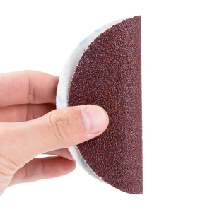 Disque de sable à crochet et boucle 60-80-100 grains, disques de ponçage en oxyde d'aluminium 100mm, 5 pouces, 8 trous, papier de verre rond pour le bois et le métal - Product Image 3