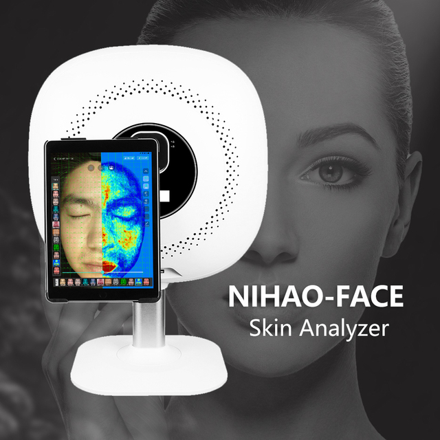 Skin Color Analyzer Machine Hd Screen Face Aura Skin Care Scanner for Sale