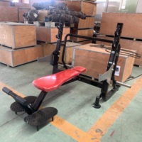 Équipement de fitness professionnel pour salle de sport, banc de musculation plat Super Olympic pour salle de sport