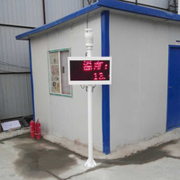 Sensor Industrial de Humedad, Polvo y Calidad del Aire/Gases FRT RDM306, Montaje en Poste, Precisión de 0.1, Clasificación IP65, RS485, Respuesta de 1 Segundo