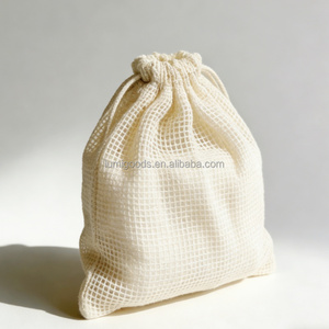 Sac de courses en filet de fruits portable, lavable, écologique, recyclable, en coton biologique 100%, style bohème vintage pour femme - Product Image 2