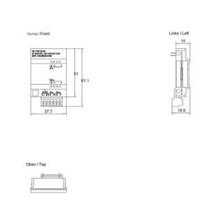 Neues Original 6ES7223-0BD30-0XB0 6ES7 223-0BD30-0XB0 EPR-konformes CE-zertifiziertes SIMATIC S7-1200 SPS-Programmier-CPU-Modul 16 I/O - Product Image 3