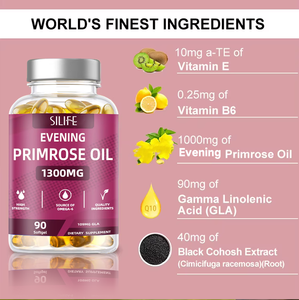 Fabricant Marque privée Huile d'onagre Gel souple 1300mg Complément alimentaire sain pour femmes - Product Image 2